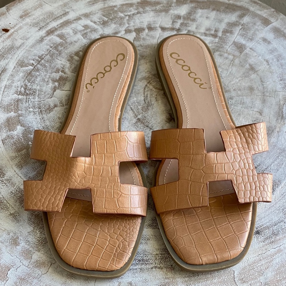 CCOCCI Sandals Tan
